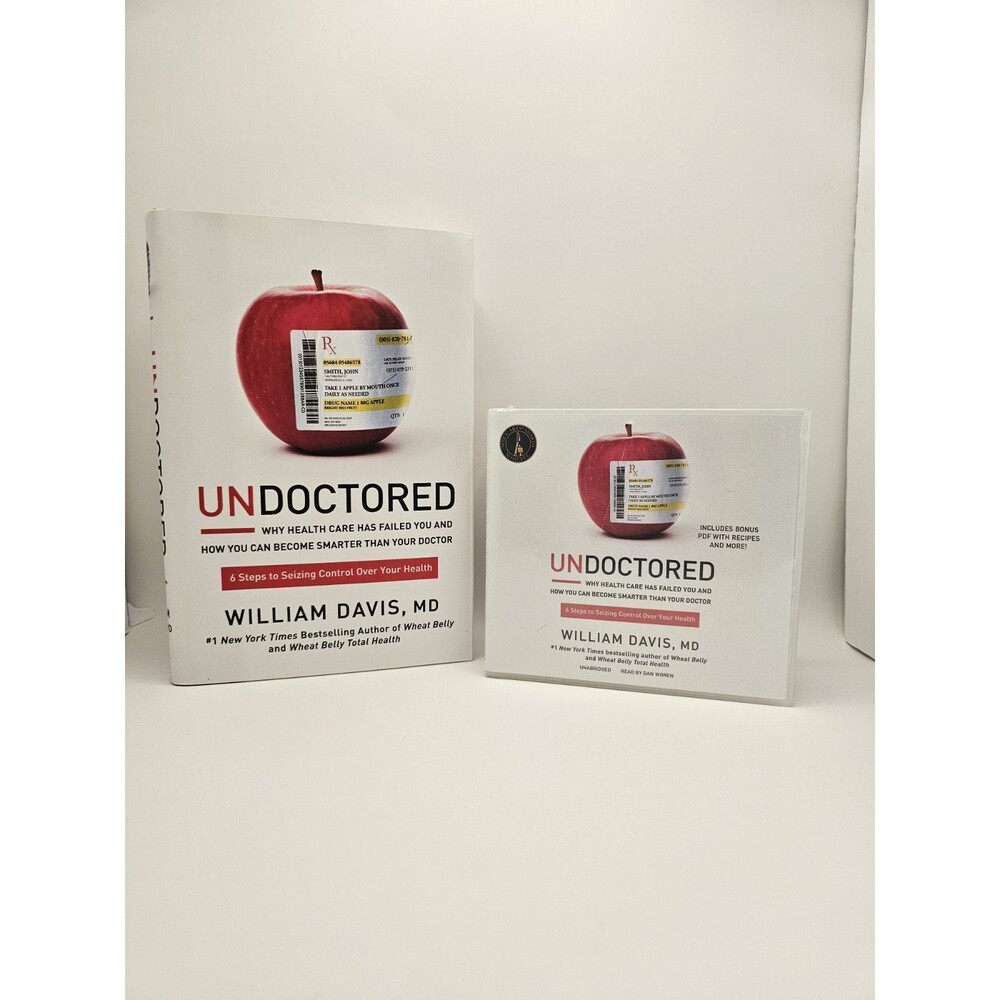 Undoctored: Why Health Care Has Failed You; Hardback book and unopened audiobook